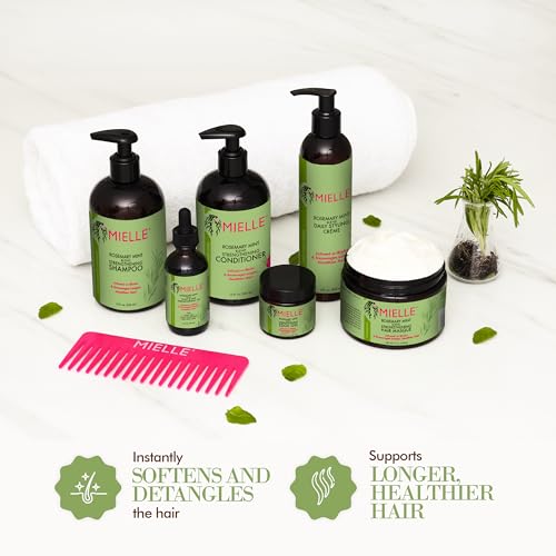 Mielle Organics Hair Strenghtening Bundle - Oil, Shampoo and Conditioner
