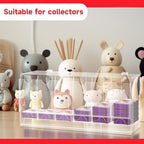 1 Pcs Acrylic Booster Pack Dispenser, Card Dispenser Storage and Organizer, for Trading Card, Booster Packs, Sports & More (6 Slots)