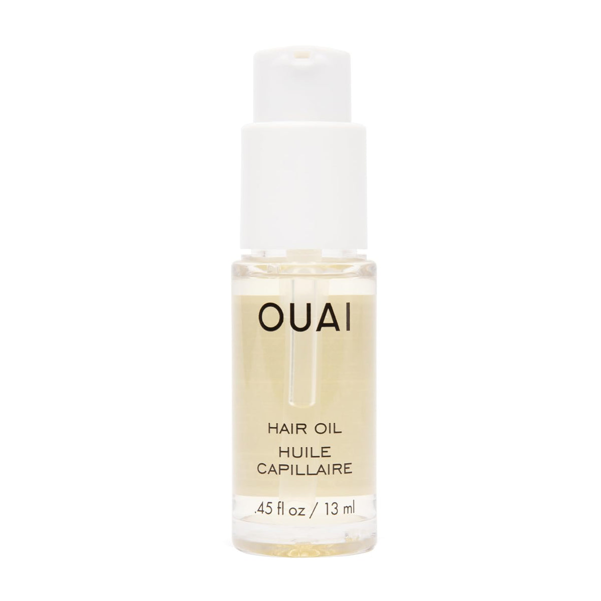 OUAI Hair Oil, Heat Protectant, Hair Frizz Control, Travel Size, 0.45 Fl Oz