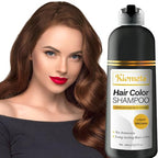 Light Brown Hair Dye Shampoo 3 IN 1- Hair Color Shampoo Grey Coverage in Minutes Ammonia Free Instant Coloring Gift for Mom Dad (Light Brown Pack 1)