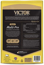 Victor Super Premium Dog Food – Multi-Pro Dry Dog Food – Gluten Free Dog Food with Beef, Chicken and Pork Protein for Normally Active Dogs – All Breeds and All Life Stages, 5 lb