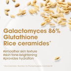 SOME BY MI Galactomyces Glutathione Glow Milky Toner - 6.76Oz, 200ml - Hydrating & Brightening Korean Milky and Rice Toner with Glutathione & Vitamin C for Smooth, Radiant Skin - Korean Skin Care