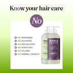 Sulfate Free Shampoo and Conditioner Set - Tea Tree Sage and Rosemary Shampoo and Conditioner for Dry Flaky Scalp Care - Deep Cleansing Color Safe Shampoo and Conditioner for Damaged Dry Hair Care