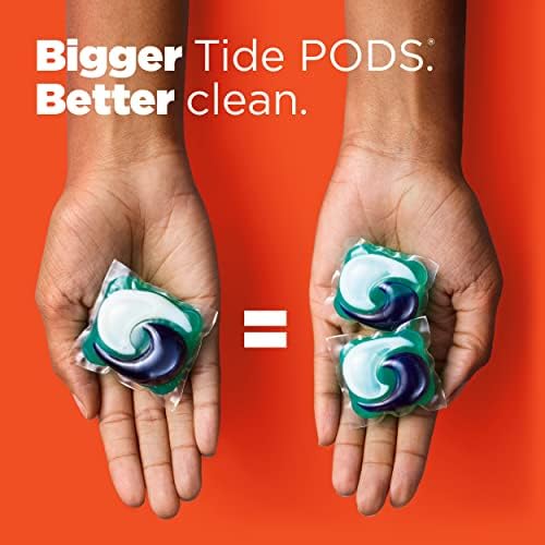 Tide Hygienic Clean Heavy 10x Duty Power PODS Laundry Detergent Pacs, Original, 25 count, For Visible and Invisible Dirt