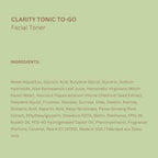 Pixi Clarity Tonic to-Go, Exfoliating & Clarifying g Pads, Infused with Salicylic Acid for Clearer Skin, Alcohol-Free Daily Purifying Toner On The Go, 60 Pads