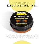 Vanman’s - Tiny Bison Tallow and Honey Balm - Grass-Fed/Finished Bison Tallow and Manuka Honey Cream with Royal Jelly, Essential Oils - Cream for Dry, Delicate Skin - Bison Tallow Skin Care - 0.25 oz
