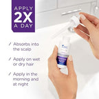Head & Shoulders Scalp X 2% Minoxidil for Women, Hair Regrowth Treatment for Thinning Hair and Hair Loss, Topical Solution, 3 Month Supply, 2 Fl Oz Each, Pack of 3