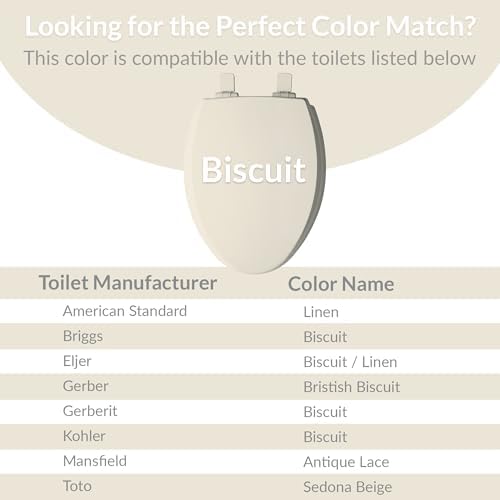 Church 585EC 346 Easy Clean Toilet seat, Elongated, Linen