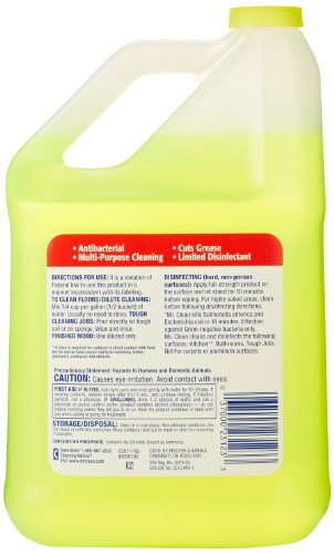 Mr. Clean Multi Surfaces Antibacterial Liquid Cleaner, Summer Citrus, 128 Oz