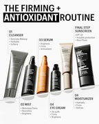 Allies of Skin Peptides & Antioxidants Advanced Firming Daily Treatment with 13 Brighteners, 9 Antioxidants, 7 Firming Peptides, 5% Teprenone & Ferulic Complex and 3% Biotech Algae Complex 48ml/1.6oz