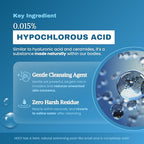 Hypochlorous Acid Spray – HOCl Face & Body Mist for Acne, Eczema & Irritation – Multi-Purpose Skin Repair – Eyelid Cleanser, Post-Workout/Procedure, Scalp & Sensitive Skin (2 oz+6.8 oz)