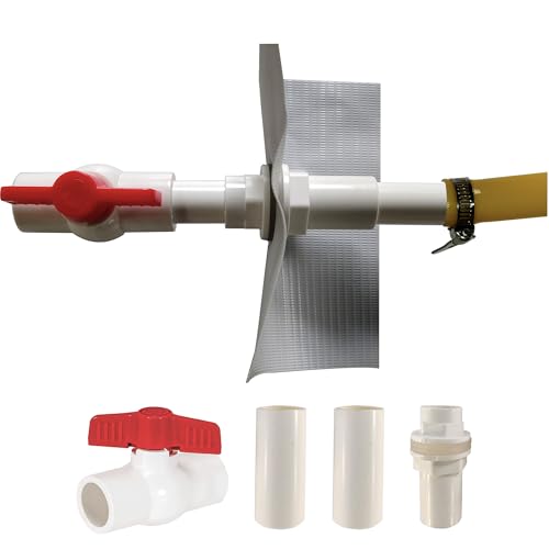SIHAIAN Fixed Component Kit for SIHAIAN Pool Cover(Hard Surfaces), Combination of Both Can be Used to In-ground Pool, Canopy, Round Pool, Backyard Shade, Hot Tub