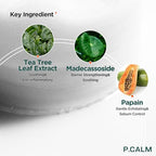 P.CALM Barrier Cycle Toner Pad Refill Pack – 120 Pads (60 + 60) with Centella Asiatica & Papaya Extract for Soothing, Moisturizing & Exfoliating, Korean Vegan Facial Toners Pads for Sensitive Skin