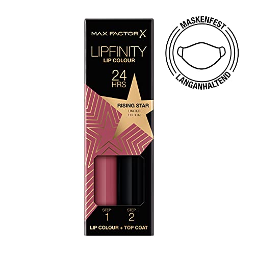 Max Factor Lipfinity Lip Colour 2 Step Rising Stars Collection 84 Rising Star