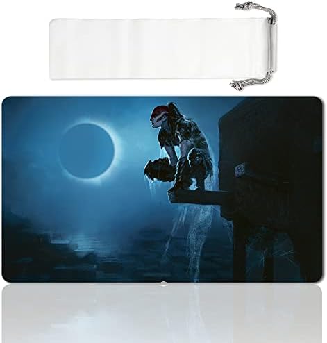 Board Game TCG Playmat Table Mats Games Size 60X35 cm Mousepad Compatible for MTG CCG RPG Trading Card Game (MTG1-VAMPIRE-NIGHTHAWK(1))