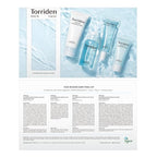 Torriden DIVE IN Trial Kit | Hyaluronic Acid Infused Daily Skincare Kit - 4 Step Regimen with Foam Cleanser, Facial Toner, Serum, and Cream | Korean Skin Care Set