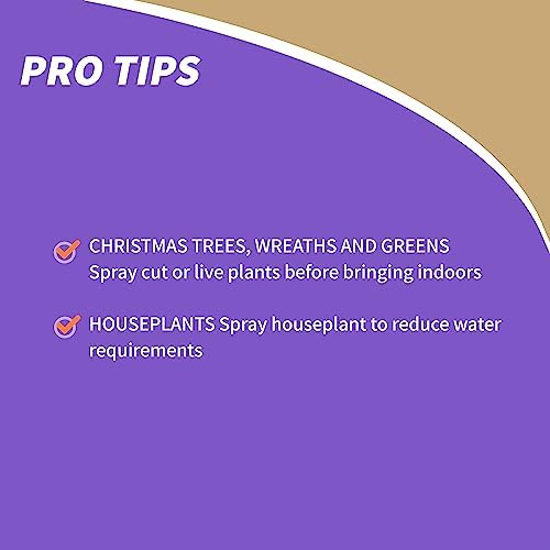 Bonide Wilt Stop, 16 oz Ready-to-Use Christmas Tree and Wreath Spray, Reduces Moisture Loss & Extends Life of Plants
