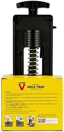 Victor M9015 Easy-to-Set Deadset Mole Trap and Killer