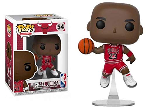 Funko NBA: Chicago Bulls Michael Jordan Pop! Vinyl Figure (Includes Compatible Pop Box Protector Case)
