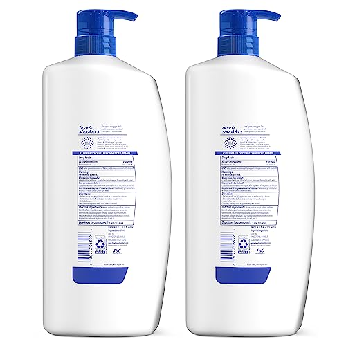 Head & Shoulders Mens 2 in 1 Dandruff Shampoo and Conditioner, Anti-Dandruff Treatment, Old Spice Swagger for Daily Use, Paraben Free, 31.4oz, 2 PACK