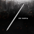 Piercing Needles - LQ 100Pcs 18G Body Piercing Needles Disposable Professional Piercing Needles for Body Ear Navel Nose Lip Nipple (18G 100PC)