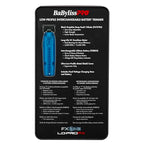 BaBylissPRO FXONE LO-PROFX Professional Cordless Trimmers for Men with Interchangeable Battery