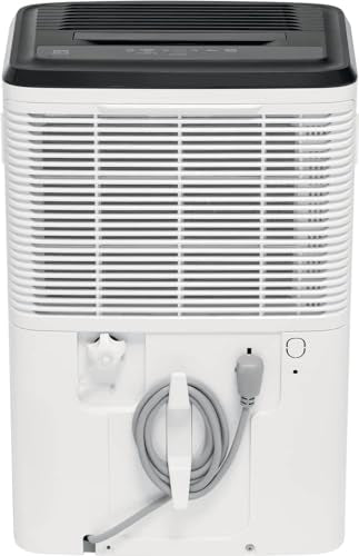 Frigidaire 50 Pint Dehumidifier. 4,500 Square Foot Coverage. Ideal for Large Rooms and Basements. 1.7 Gallon Bucket Capacity