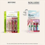Sky Organics Tinted Lip Balms with Beeswax and a Rich Nourishing Blend of Plant Oils, Moisturizing Lip Balm to Lock In Moisture and Add A Sheer Wash Of Color & Shine , Four Assorted Flavors, 4pk.