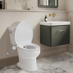 Ultra-Slim Bidet Dual Mode Bidet Attachment for Toilet, Bidet Toilet Seat Attachment with Pressure Controls(Feminine/Posterior Wash),Easy to install Design Non-Electric Bidet