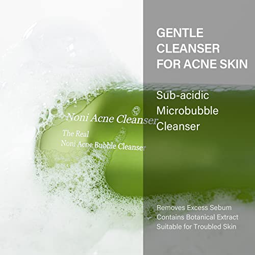 celimax The Real Noni Energy Repair Cream 50ml + Noni Acne Bubble Cleanser 155ml Bundle