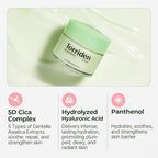 Torriden BALANCEFUL Cream 80ml (2.70 fl.oz.) | Soothing and Nourishing Moisturizer for Oily and Sensitive SKin | 5D CICA, Hydrolyzed Hyaluronic Acid, Panthenol