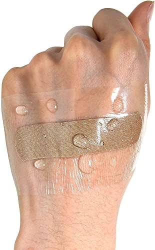 OBTANIM Transparent Waterproof Stretch Clear Adhesive Film Bandage Skin Dressing Tape for Tattoo Aftercare (6 x 197 Inch)