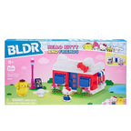 BLDR Hello Kitty and Friends, Hello Kitty’s Dream Cafe Building Set 0076 with Hello Kitty, Cinnamoroll, and Pompompurin Minifigures - Gift for Kids and Sanrio Fans Ages 8+