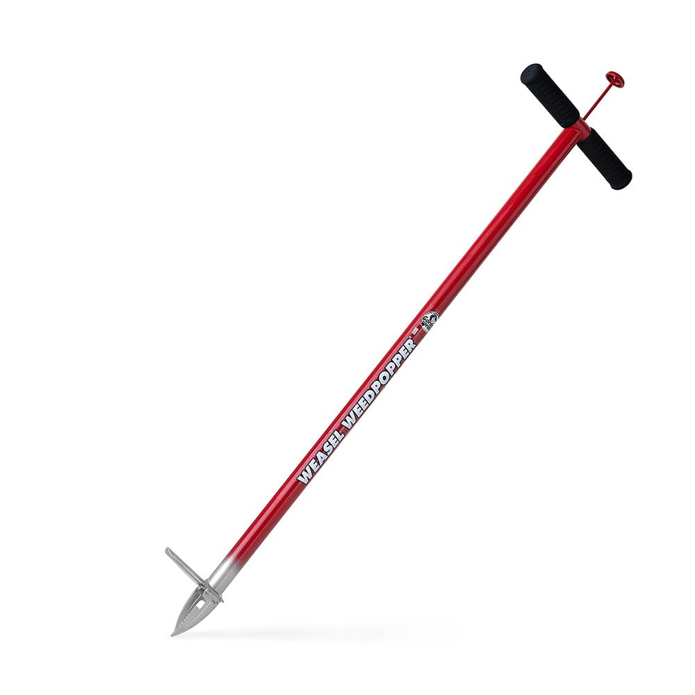GARDEN WEASEL Stand Up Weed Puller Remover Tool for Dandelion Root Removal