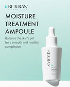 REJURAN® Moisture Treatment Ampoule, c-PDRN® - Hydrating Facial Serum for All Skin Types, Soothing & Barrier Strengthening, Moisture Retention with PDRx, Korean Skin Care (1.01 fl oz)