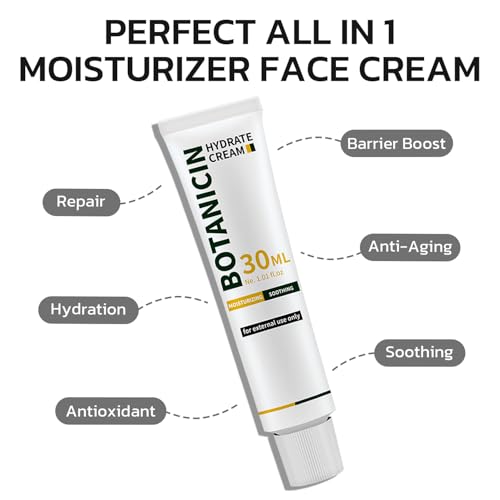 Centella Moisturizer Phytocin Cream Soothing Centella Asiatica Moisturizer Face Hydration Barrier Repair Calming PDRN Cream for Acne Prone, Sensitive Skin, Ceramide, B5, Salmon (30ml)