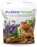 The Bio Dude Pollen Power 4 oz - Premium Bee Pollen Supplement - Great for Bearded Dragons, Tortoises and other herbivores/omnivores