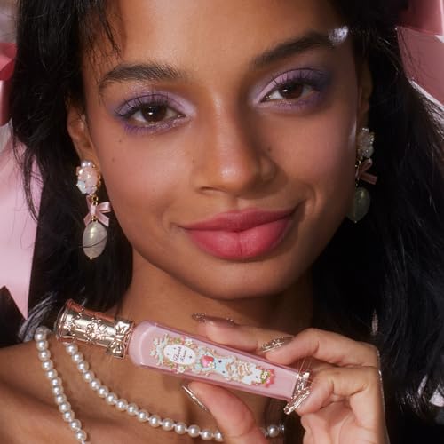 Flower Knows Strawberry Rococo Cloud Lip Cream Matte Liquid Lipstick-Long Lasting&Highly Pigmented Lip Stain -Velvety Waterproof Lip Makeup for Girls&Women-0.12 Fl Oz,1 Count(S05 Tiny Tulip)