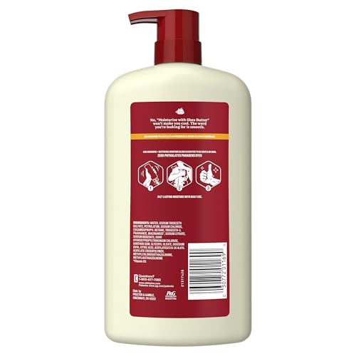Old Spice Cleansing Body Wash for Men, 24/7 Shower Fresh with Lasting Scent, Restore & Renew, Gentle on Skin, Vitamin B3, Moisturize with Shea Butter Scent, 30 oz (Pack of 4)