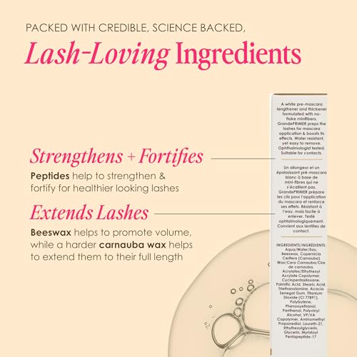 Grande Cosmetics GrandePRIMER Pre-Mascara Lengthener & Thickener