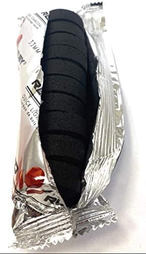 Coal Disks for Incense - Pack of 200 Coal Briquettes - 20 Rolls of 10 Tablets - Quicklighting - Slow Burning
