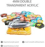 Playmat for Trading Card Game – 2-Player Trainer Mat with 37 Damage Counters and Professional Storage Bag