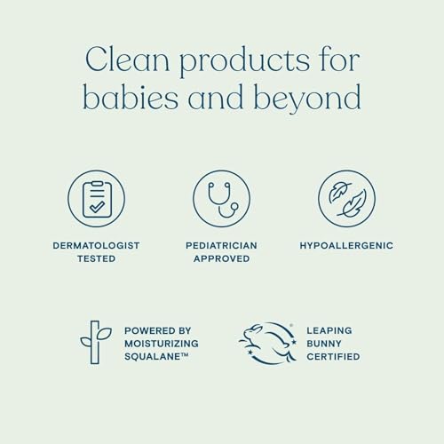 Pipette Fragrance-Free Wash and Lotion Duo, Clean, Tear-Free Bath Time, Sulfate-Free, Paraben-Free, Sensitive Skin Baby Wash, Sensitive Skin Baby Lotion, Hypoallergenic, Non-Toxic