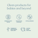 Pipette Fragrance-Free Wash and Lotion Duo, Clean, Tear-Free Bath Time, Sulfate-Free, Paraben-Free, Sensitive Skin Baby Wash, Sensitive Skin Baby Lotion, Hypoallergenic, Non-Toxic