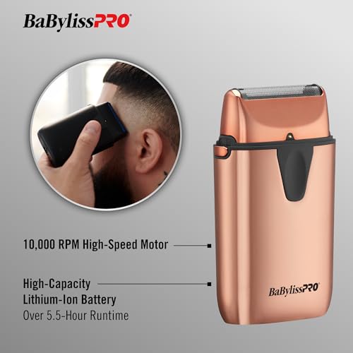 BaBylissPRO UVFOIL UV-Disinfecting Metal Single-Foil Shavers