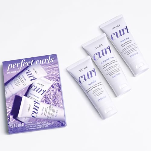 COLOR WOW Curl Wow Flo-etry Vital Natural Serum – Rich-oil blend moisturizes dry, dehydrated strands from root to tip for instantly plump, plush, juicy curls | No weight or greasy feel