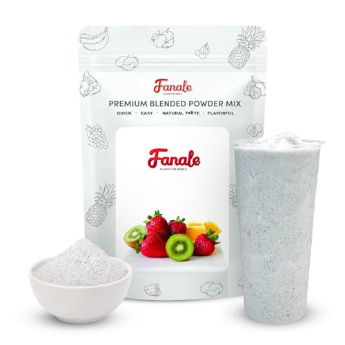 Fanale Premium Creamy Sesame Bubble Tea Flavoring Powder | Perfect for Baking, Smoothies, Desserts and Drinks | Instant Flavoring Powder for Boba Milk Tea- 2.2 Pounds (Pack of 20).