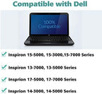 65W AC Charger for Dell Inspiron 15-7000 15-5000 15-3000 17-7000 17-5000 17-3000 13-7000 11-3000 2 in 1 Series 3558 3181 5100 5535 5555 5558 5559 5567 XPS 9350 9360 la65ns2-01 Charger Laptop Power