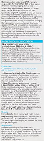 La Roche-Posay Anthelios AOX Daily Antioxidant Serum with SPF, Face Moisturizer with Sunscreen and Vitamin C & E, Oil Free Face Sunscreen for Sensitive Skin, Moisturizing Sun Protection