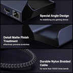 iVANKY 8-in-1 Docking Station 4K@144Hz for ASUS ROG Ally X/Valve Steam Deck OLED/Lenovo Legion Go S/MSI Claw, ROG Alloy/Stream Deck Dock Hub, HDMI 2.1, 1Gbps Ethernet, 3*USB-A 3.0, 100W USB-C Charge